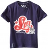 LRG - Kids Boys 2-7 Kiddy Cugat Tee, Navy, 6