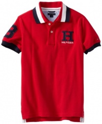 Tommy Hilfiger Boys 8-20 Short Sleeve Matt Polo Shirt, Tango Red, X-Large Tommy Hilfiger Boys 8-20 Short Sleeve Matt Polo Shirt, Tango Red, X-Large