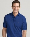 This timeless polo offers nonstop refinement and casual comfort for any season.