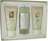 Bellagio By Michaelangelo For Women. Gift Set ( Eau De Parfum Spray 3.4 Oz + Body Lotion 6.8 Oz + Shower Gel 6.8 Oz).