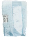 Little Giraffe Chenille Blanky, 14 X 14, Blue