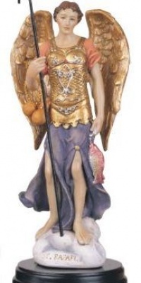 5 Inch Archangel Raphael Holy Figurine Religious Decoration Statue 5 Inch Archangel Raphael Holy Figurine Religious Decoration Statue