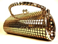 HANDBAG Tube Metallic Gold - WiseGloves EVENING BAG TOTE CLUTCH PURSE HANDBAG HANDBAG Tube Metallic Gold - WiseGloves EVENING BAG TOTE CLUTCH PURSE HANDBAG