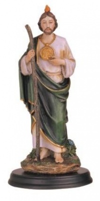5-Inch Saint Jude Holy Figurine Religious Decoration Statue 5-Inch Saint Jude Holy Figurine Religious Decoration Statue
