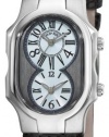 Philip Stein Women's 1-MGW-ZB Signature Black Lizard Strap Watch