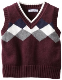 Kitestrings Boys 2-7 Diamond Pattern Sweater Vest, Deep Burgundy, 2T Kitestrings Boys 2-7 Diamond Pattern Sweater Vest, Deep Burgundy, 2T