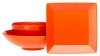 Waechtersbach Effect Glaze Orange Peel 3-Piece Hostess Set