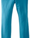 !it Jeans Girls 7-16 Ultra Skinny Jegging, Cyan, 14/16