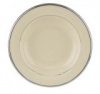 Lenox Solitaire Platinum Banded Ivory China Pasta Bowl/Rim Soup