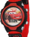 Disney Kids' CRS036T Cars gift tin set Watch