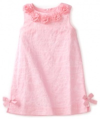 Lilly Pulitzer Girls 2-6X Little Lilly Shift Rosettes dress, Lillys Pink Piece Of Cake, 6 Lilly Pulitzer Girls 2-6X Little Lilly Shift Rosettes dress, Lillys Pink Piece Of Cake, 6
