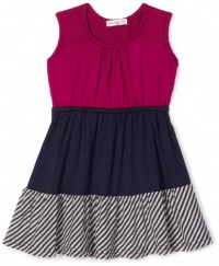 Little Ella Baby-Girls Infant Horizon Dress, Raspberry, 18-24 Months Little Ella Baby-Girls Infant Horizon Dress, Raspberry, 18-24 Months