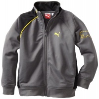 Puma - Kids Boys 2-7 Lit Tech Jacket, Grey, 4 Puma - Kids Boys 2-7 Lit Tech Jacket, Grey, 4