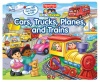 Fisher-Price Little People Lift-the-Flap Cars, Trucks, Planes and Trains