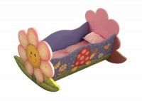 Rocking Bed for Dolls - Garden Collection Rocking Bed for Dolls - Garden Collection
