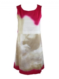 Piazza Sempione womens watercolor sleeveless sheath dress Piazza Sempione womens watercolor sleeveless sheath dress