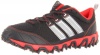 adidas KX TR XJ Running Shoe (Toddler/Little Kid/Big Kid),Black/Core Energy/Metallic Silver,4.5 M US Big Kid