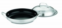Cuisinart GGT25-30D GreenGourmet Tri-Ply Stainless 12-Inch Everyday Pan with Medium Dome Cover Cuisinart GGT25-30D GreenGourmet Tri-Ply Stainless 12-Inch Everyday Pan with Medium Dome Cover