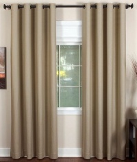 Elrene Window Treatments, Essex Grommet 50 x 108 Panel, WHEAT Elrene Window Treatments, Essex Grommet 50 x 108 Panel, WHEAT