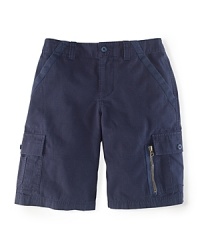 Rugged and ready for adventure, a classic cargo pant is crafted in durable ripstop cotton with plenty of pockets for a cool utilitarian vibe. Rugged and ready for adventure, a classic cargo pant is crafted in durable ripstop cotton with plenty of pockets for a cool utilitarian vibe.