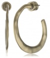 Kenneth Cole New York Post Gold-Tone Crescent Hoop Earrings