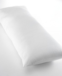 Give your body soothing support with the Restful Nights body pillow. Featuring a 230-thread count cotton cover with a soft garnet fiber fill, this traditional body pillow is an exceptionally comfortable addition to your bed. Give your body soothing support with the Restful Nights body pillow. Featuring a 230-thread count cotton cover with a soft garnet fiber fill, this traditional body pillow is an exceptionally comfortable addition to your bed.