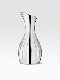 From the Legacy Collection. A modern classic, sleek and elegant, with curvaceous lines for graceful pouring and an insulated construction that maintains temperature of the contents.Stainless steel White stopper 11¼H X 5¼W Dishwasher safe Imported From the Legacy Collection. A modern classic, sleek and elegant, with curvaceous lines for graceful pouring and an insulated construction that maintains temperature of the contents.Stainless steel White stopper 11¼H X 5¼W Dishwasher safe Imported