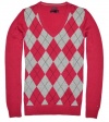 Tommy Hilfiger Women Logo V-Neck Sweater Pullover