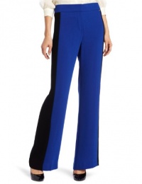 Trina Turk Women's Cheryl Pant, Royal/Noir, 2 Trina Turk Women's Cheryl Pant, Royal/Noir, 2
