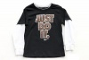 Nike Just Do It Boy's Black Long Sleeve Shirt (4T)