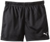 Puma - Kids Girls 7-16 Core Short, Black, Small