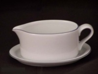 Dansk Bistro Christianshavn Blue Gravy Boat and Stand Dansk Bistro Christianshavn Blue Gravy Boat and Stand