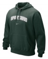 Set your team spirit soaring with this NCAA Michigan State Spartans hoodie from Nike.