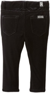 7 For All Mankind Baby-Girls Infant Skinny Velveteen Pant, Black, 18 Months 7 For All Mankind Baby-Girls Infant Skinny Velveteen Pant, Black, 18 Months