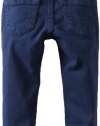 True Religion Girls 2-6X Casey Legging Pant, Indigo, 7