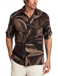 Cubavera Men's Short Sleeve Rayon Print Shirt Cubavera Men's Short Sleeve Rayon Print Shirt