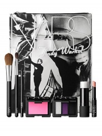 Inspired by Andy Warhol's Silver Factory studio, this dynamic set captures the essence of the superstar-saturated scene of glamorous rebels and downtown divas.