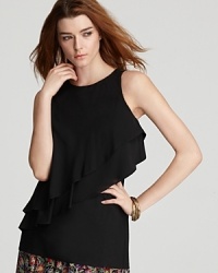 10 Crosby Derek Lam Blouse - Sleeveless Ruffle 10 Crosby Derek Lam Blouse - Sleeveless Ruffle