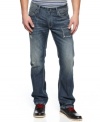 Get a complete modern overhaul to your denim with these slim-fit jeans from INC International Concepts.