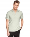 Capture a classic warm-weather look with this shirt from Calvin Klein.