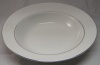 Wedgwood Signet Platinum Rim Soup Bowl