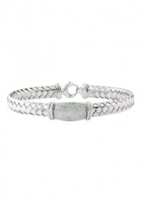 Effy Jewlery Balissima Sterling Silver Diamond Bracelet, .24 TCW Effy Jewlery Balissima Sterling Silver Diamond Bracelet, .24 TCW