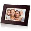 Coby DP700WD 7-Inch Widescreen Digital Photo Frame -Wood Design