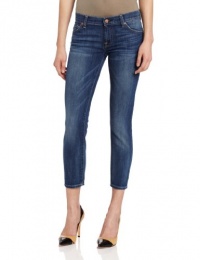 7 For All Mankind Women's Crop Roxanne, Buckley Lake Blue, 27 7 For All Mankind Women's Crop Roxanne, Buckley Lake Blue, 27
