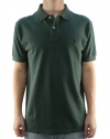 Polo Ralph Lauren Men's Small Pony Embroidered Mesh Polo Shirt Green