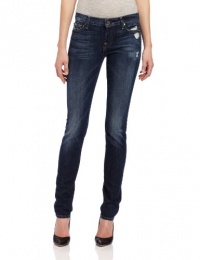 7 For All Mankind Women's Roxanne, Rich Dark Destroyed, 27