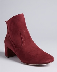 French designer Jean-Michel Cazabat brings his chic aesthetic into abbreviated booties that quietly make a statement. French designer Jean-Michel Cazabat brings his chic aesthetic into abbreviated booties that quietly make a statement.
