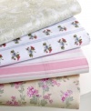 Vintage-inspired prints offer classic yet completely chic styling for your bed in this Vintage Home sheet set. Features luxe 400-thread count cotton construction and your choice of floral or striped designs.