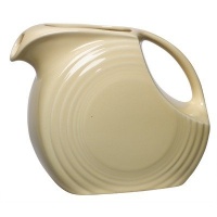 Fiesta 67-1/4-Ounce Large Disk Pitcher, Ivory Fiesta 67-1/4-Ounce Large Disk Pitcher, Ivory
