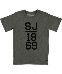 Sean John Bold Fuzz T-Shirt (Sizes 8 - 18) - charcoal gray, 18 Sean John Bold Fuzz T-Shirt (Sizes 8 - 18) - charcoal gray, 18